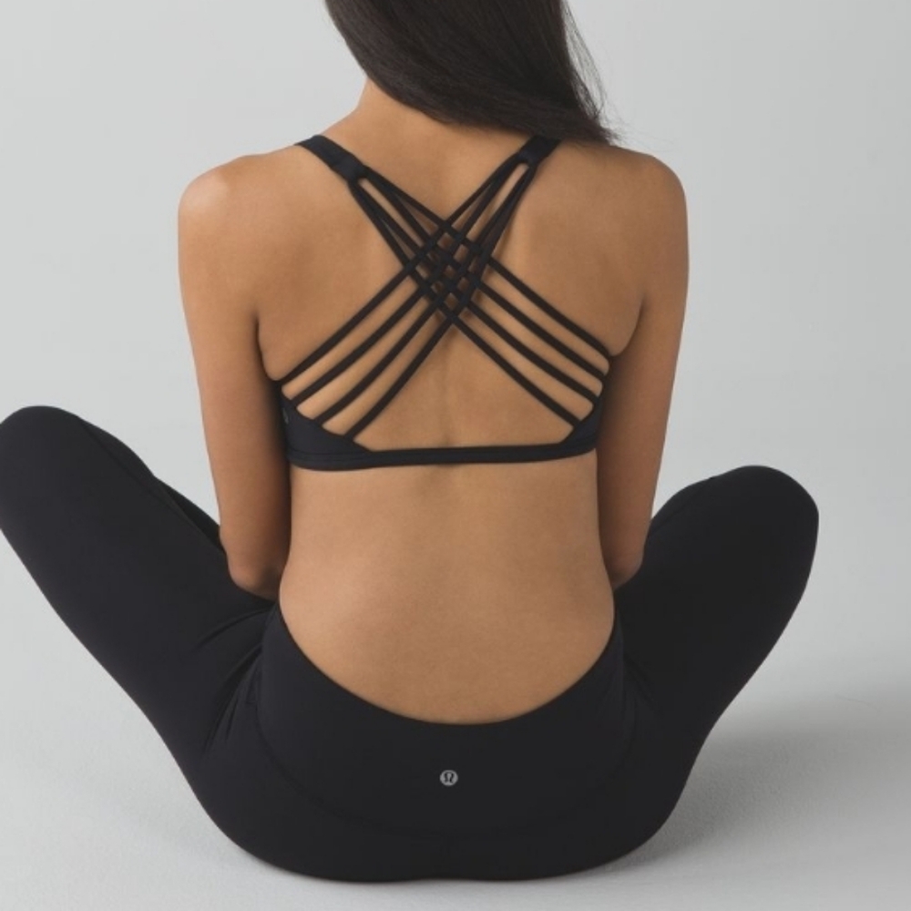 Lululemon Free To Be Bra (Wild)Black 4